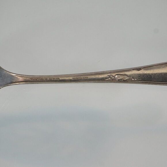 Wm A Rogers A1 Plus Pierced Pie Server Oneida 1936 Meadowbrook Silverplate - Picture 8 of 9